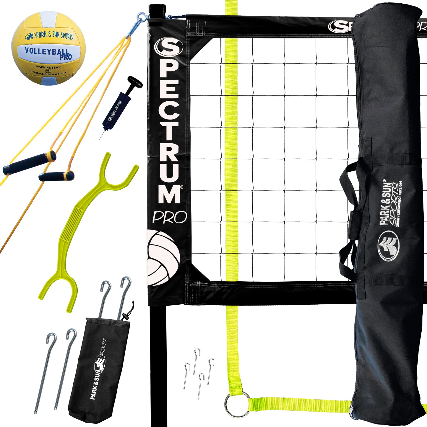 Spectrum PRO Outdoor Volleyball Net System