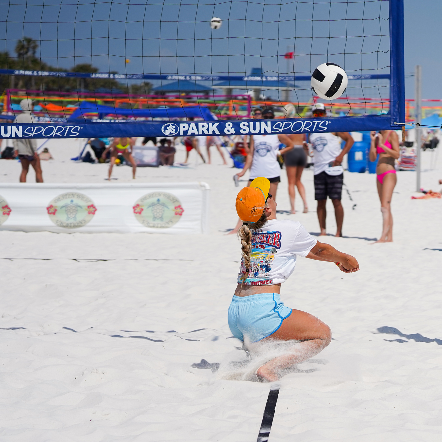 2" Adjustable Volleyball Webbing Boundary
