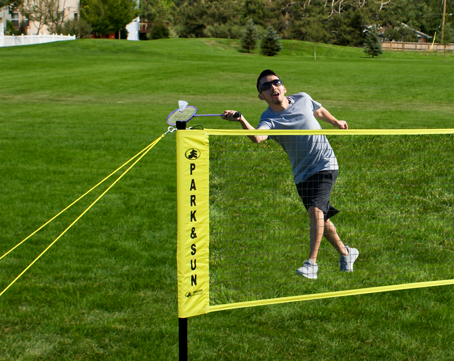 Regulation Size Outdoor Badminton Sleeve Net