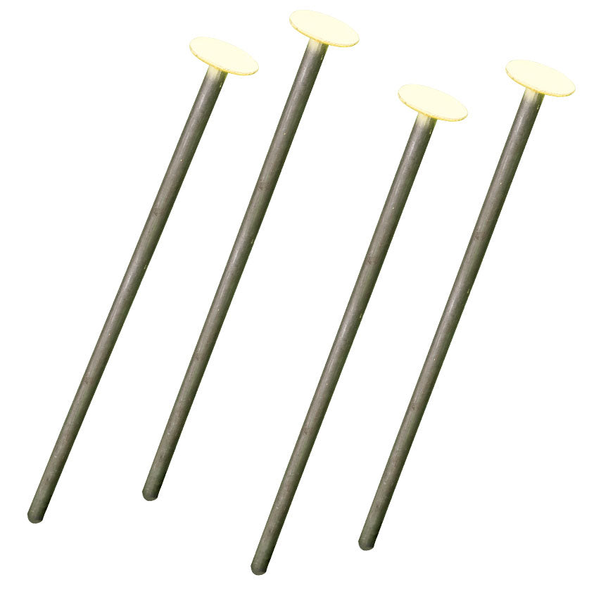 10 inch ground stakes set (4 each)