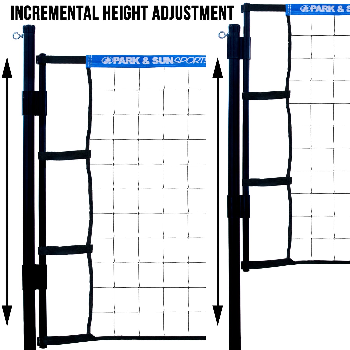 Tournament Flex Outdoor Grass Volleyball Net System