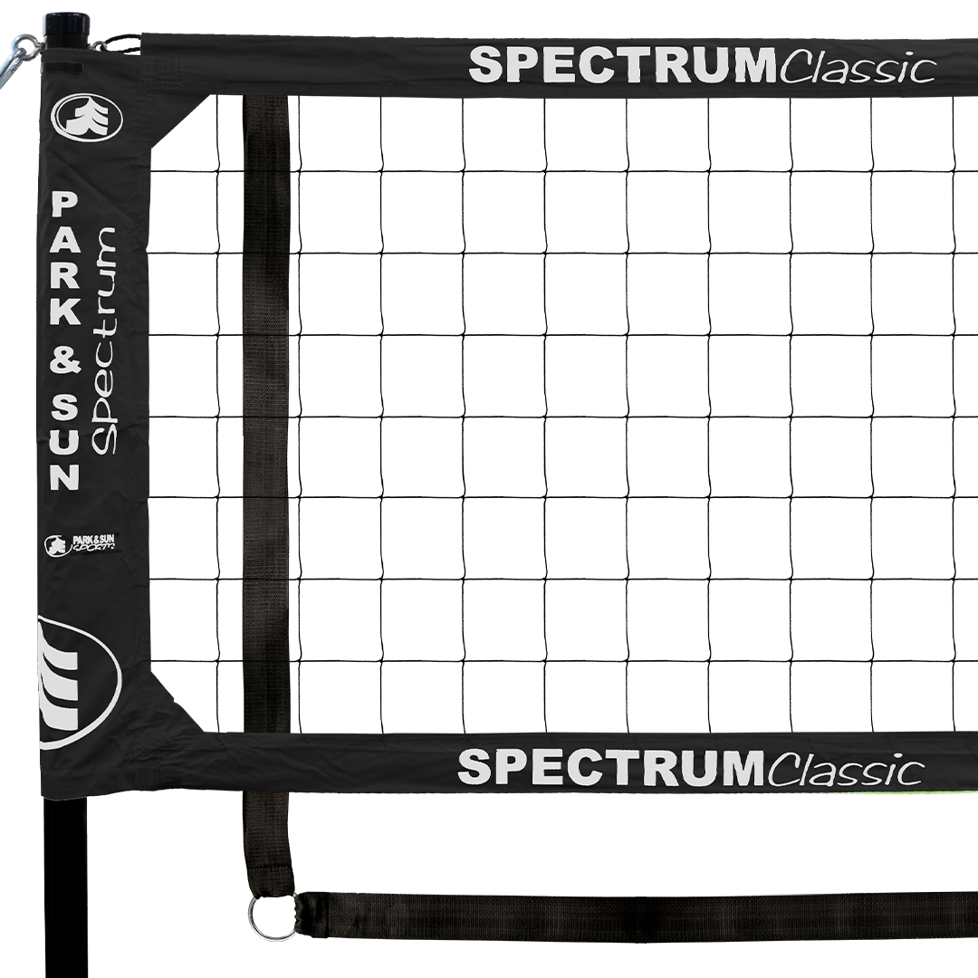 Short-Court Spectrum Classic Outdoor Volleyball Net System