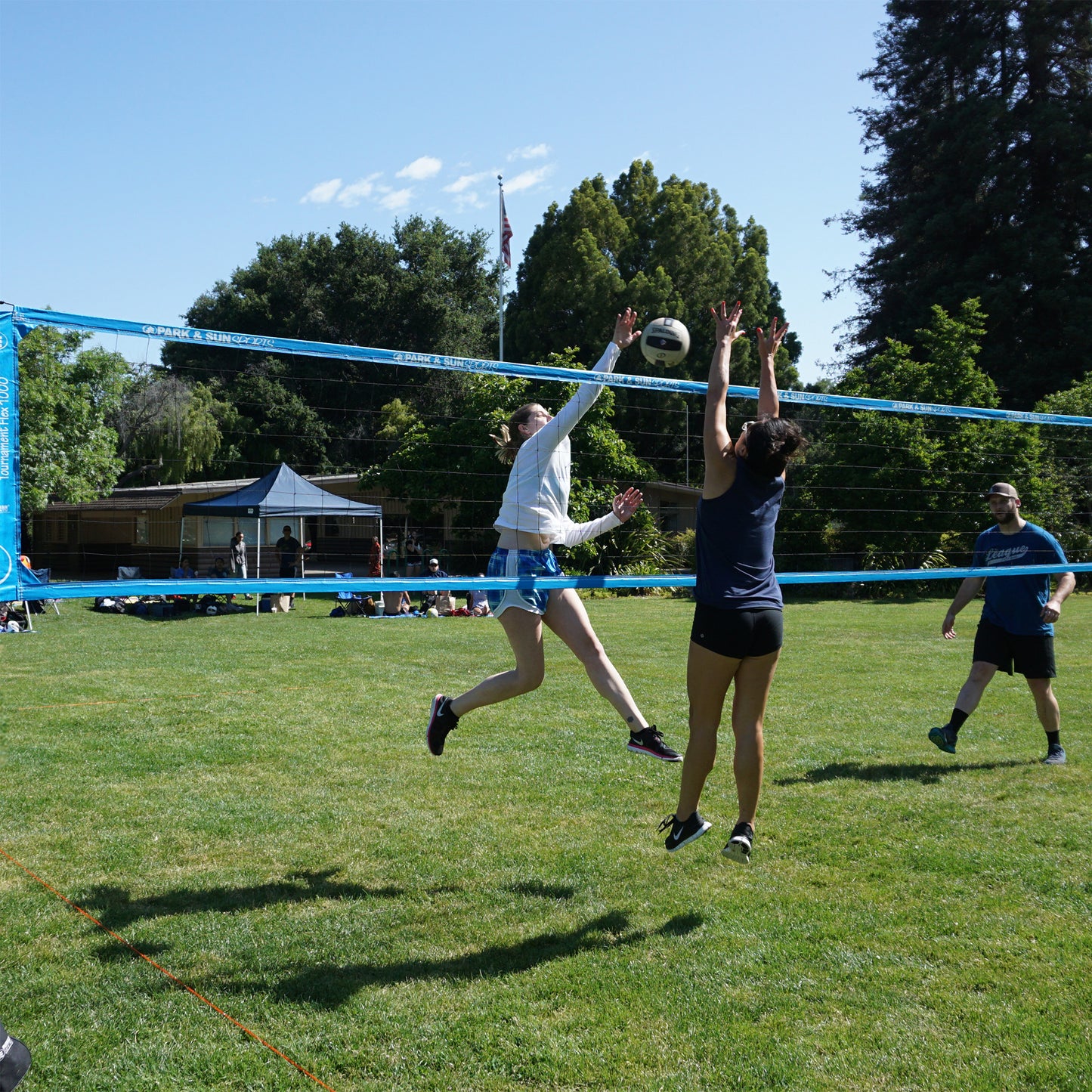 Tournament Flex 1000 Outdoor Volleyball Net System