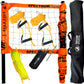 Spectrum Classic Volleyball Set - Professional-Level Portable Outdoor Net System