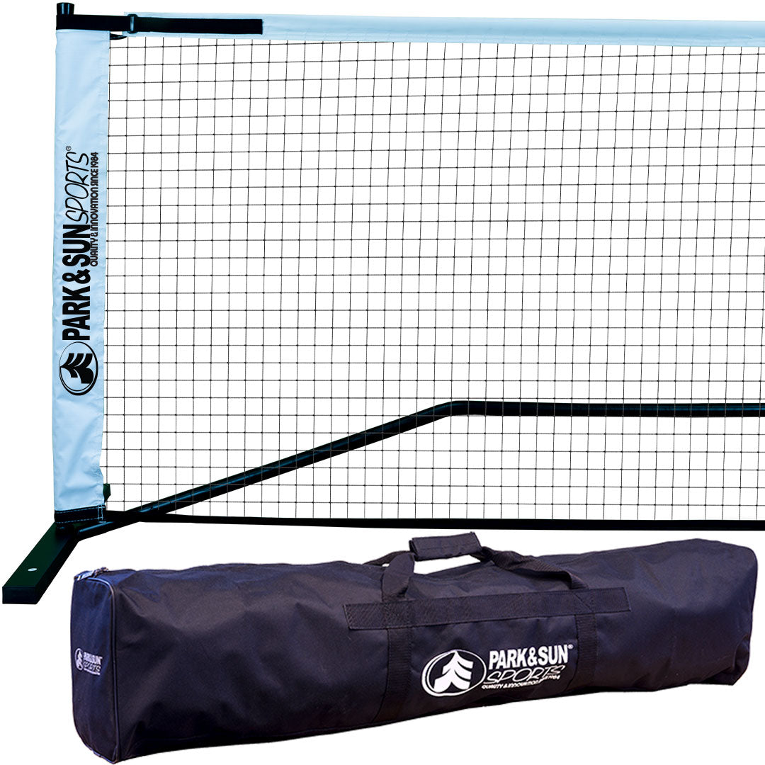 Park & Sun Sports Portable Pickleball PRO QR3 Net & Frame Set – 22' Steel Frame, Adjustable Net, Easy Setup, Includes Equipment Bag