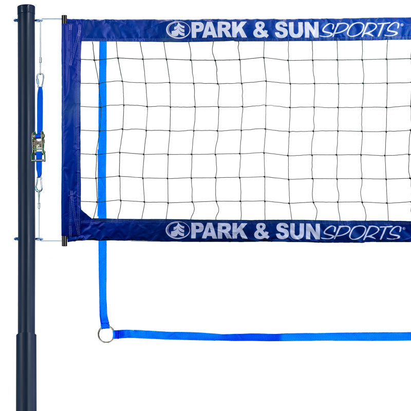 Telescoping Tournament 4000 - Professional Grade Outdoor Official Size Volleyball Court Net System