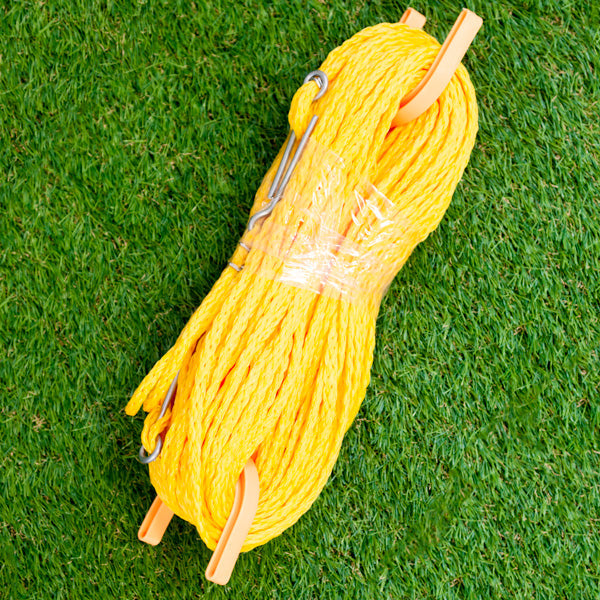 Short-Court Grass Volleyball POLY ROPE BOUNDARY - 8m x 16m