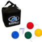 Bocce PRO Elite Complete Set - 109mm Balls, Pallino, and Equipment Carrying Case