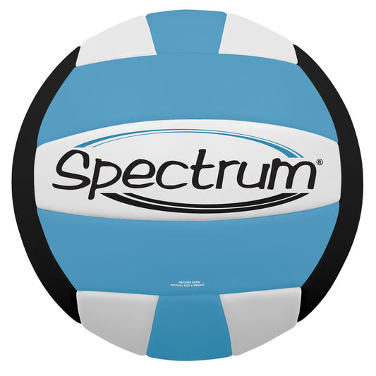 Blue/White/Black Spectrum Volleyball