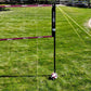 SPIKER PRO COMPLETE PORTABLE OUTDOOR VOLLEYBALL NET SYSTEM WITH NEW AND EXCLUSIVE HYBRID TELESCOPING ALUMINUM & STEEL POLES