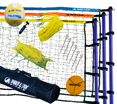 Triball Sport 3-Way Volleyball Net System