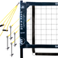 Spectrum Classic Volleyball Net System, with 2 inch webbing boundary & Sand Disc Kit