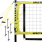 Spectrum Classic Volleyball Net System, with 2 inch webbing boundary & Sand Disc Kit